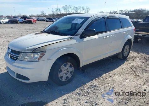 2012 Dodge Journey Se/Avp z USA, uszkodzony, nr VIN 3C4PDCAB1CT199829
